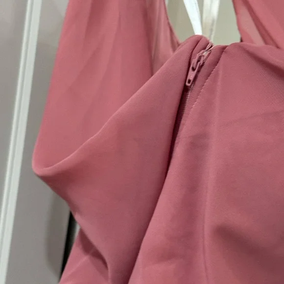 Birdy Grey One Shoulder Maxi Dress woman’s size XL - Picture 10 of 13